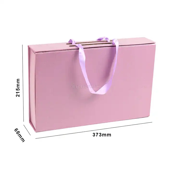 Luxury Custom Logo Rigid Cardboard Packaging Box With Mirror Magnetic Closure Folding Gift Box For S / 1