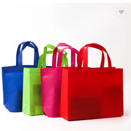 High Quality Low Price D Cut Non Woven Bag Non Woven Drawstring Gift Bag Sublimation Shopping Bag / 1