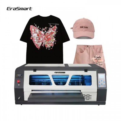 Professional DTF printer Latest Technology XP600 heads 60cm T shirt DTF direct to film printer for a