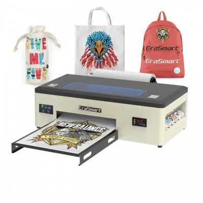 Erasmart White Ink Circulation System 300mm Heat Transfer Pet Film DTF L1800 Printer T Shirt Printin