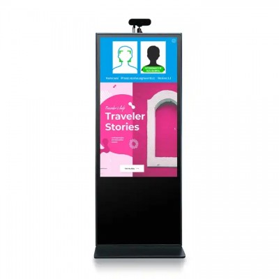 43 50 55 65 inch Floor Standing 4K Full HD Android wifi touch screen digital signage and display