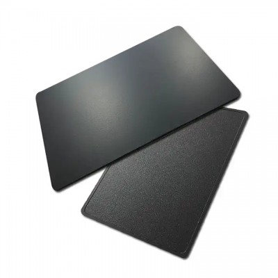2022 Factory Hot Sell High Quality Black Blank PVC Metal NFC Card With 215 nfc chip