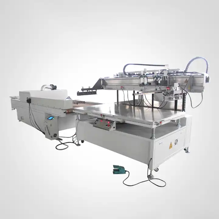 membrane switch silk screen printing machine / 1