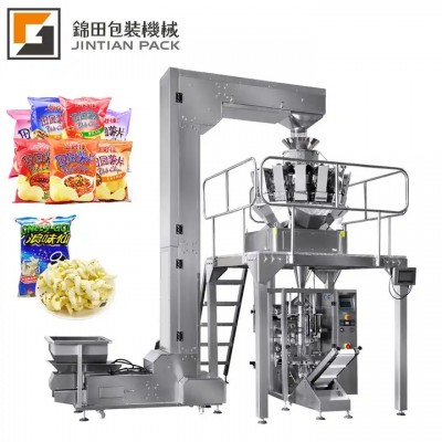 Large Capacity Vertical Bakery Gusset Bag Packaging Machine for Snacks