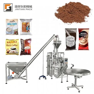 CE Fully automatic powder fruit wheat flour starch bag pouch filling sealing packing machine for wor