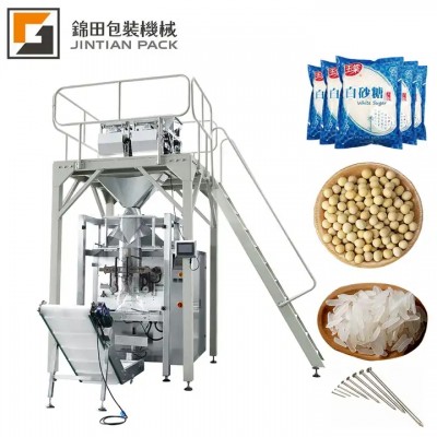 CE fully auto 10 head 14 head chemical weighing packing machine charcoal packaging machine