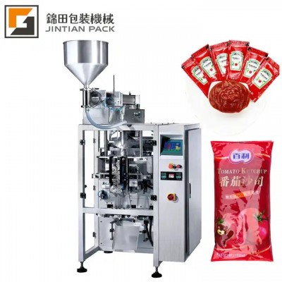 JT-420L CE High grade automatic tomato sauce ketchup packing machine sauce packaging machine