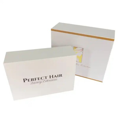 Customized Extra Large High-end Foldable Cardboard Packaging Box Wig Gift Packaging Box Magnetic