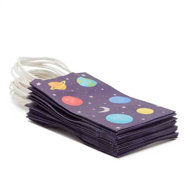 Outer Space Galaxy Gift Paper Bags / 1