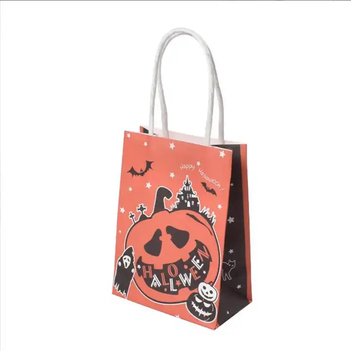 wholesale eco-friendly halloween gift paper bag / 1