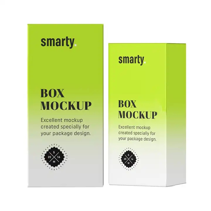 Custom Small Folding Carton Box Packaging Boxes Cosmetic Packaging Boxes / 1