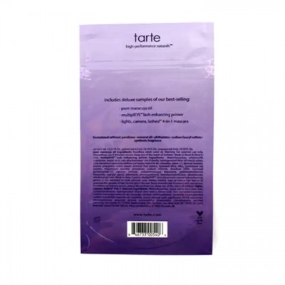 Customized Printing Laminated Foil Face Mask Packaging Three Side Seal Plastic Packaging Bags
