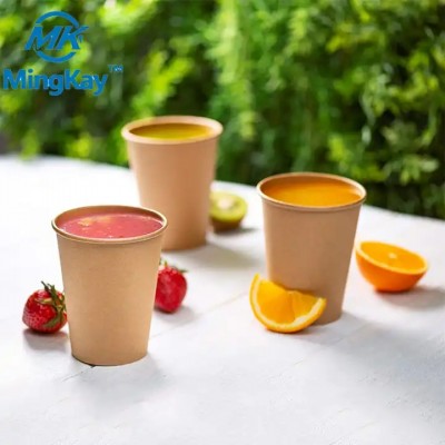 Eco Friendly Disposable 16oz Paper Cups Drink Cups Custom Soda Juice