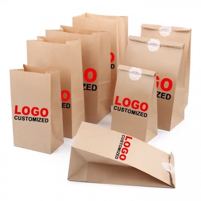 Greaseproof Disposable Customized Logo Size Food Grade Packaging Paper Sandwich Bread Dessrt Baking 
