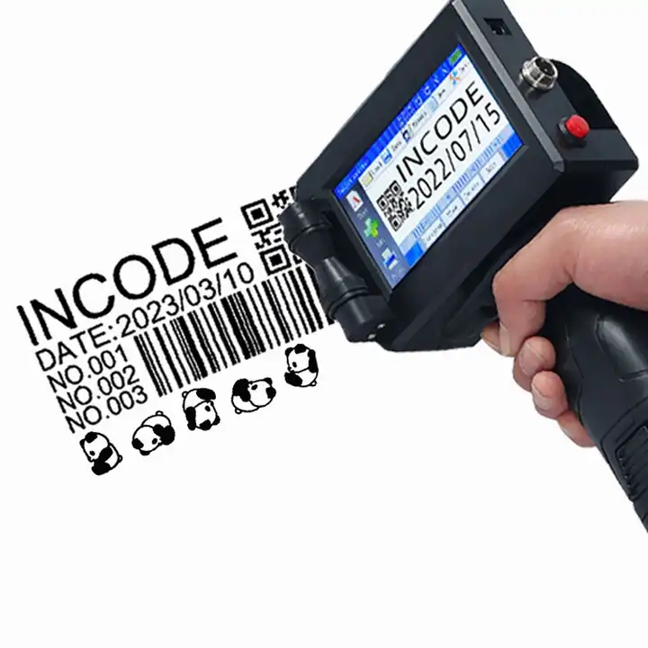 New Design Date Code Printer Handheld Hand Held Inkjet Ink Jet Printer Coding Machine For INCODE / 1