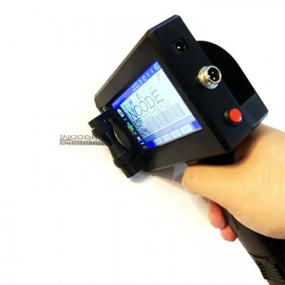 INCODE customized mini hand held batch coding handheld barcode thermal inkjet printer with paging ma