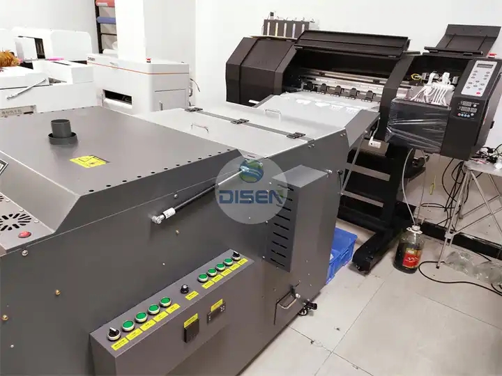 The newest 70 cm dtf printer machine 60 4heads dtf white ink printer 42cm t-shirt roll xp600 I3200 4 / 3
