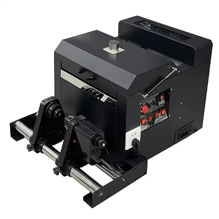 Dtf inkjet printer and shaking powder uv dtf pet film printer Mini A2 A3 A4 PET Film Digital DTF Pri / 3