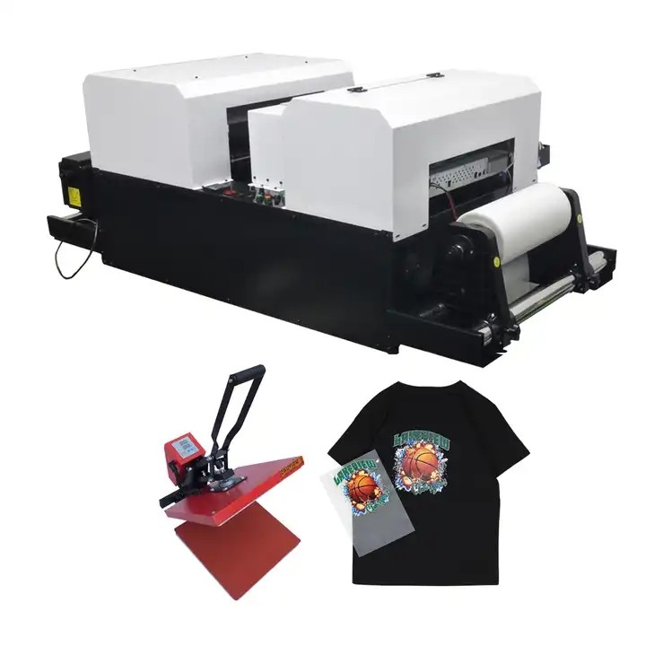 xp600/I3200/4720 Dtf powder shaker drying machine and printer uv dtf flim printer china a3 a4 uv var / 1