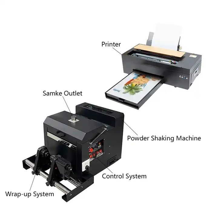 Factory price dtf printer a4 60cm tshirt printing machine Digital DTF Print PET film DTG printer Off / 2