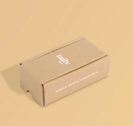 Eco-Friendly Customized Logo Kraft Paper Box Cosmetic Box For Skin Care / 1