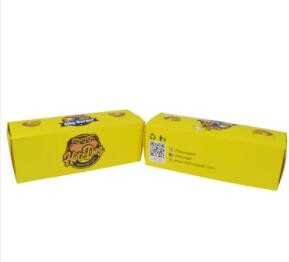 High Quality Customized Printed Art Paper Box Folded Snack Box / 1