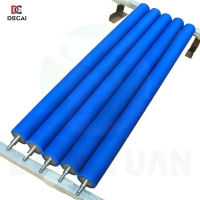 Mechanical Rubber roller Screen Textil silicone rubber Roller