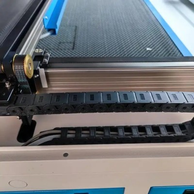 Supplier Single head laser knife die cutting machine with 80W 100W laser engraving machine