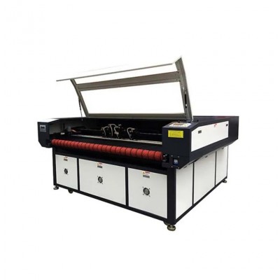 2022 hot sell 4 head reci 1810 laser cutting machine for clothing industry and printing embroidery