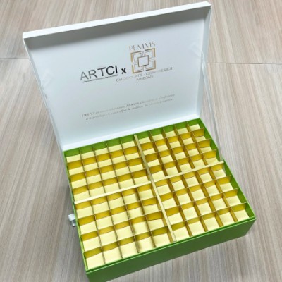 Custom printed logo pistachio baklava boxes packaging arabic luxury cardboard paper dessert box empt / 1